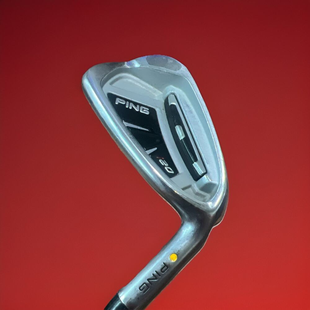 PING i20 - IRON 8 - Yellowโ Dot - Graphite KBS Tour C Taper- Stiff Flex - RH